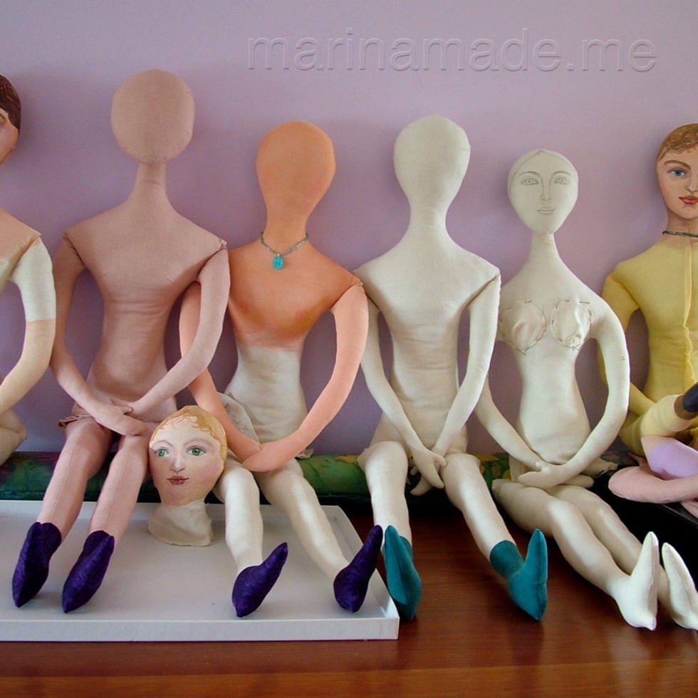 Art Muse dolls by Marina Elphick.
