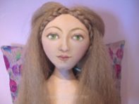 Marina's muses, individually hand made creations. Marina's muses are inspired by artists models, individually hand made using fine cotton lawns and silks. Art Muses, art-dolls inspired by artist's paintings, by Marina Elphick.