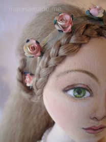 Marina's muses, individually hand made creations. Marina's muses are inspired by artists models, individually hand made using fine cotton lawns and silks. Art Muses, art-dolls inspired by artist's paintings, by Marina Elphick.