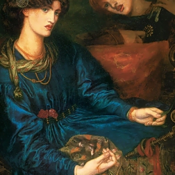 Painting of Jane Morris by Dante Gabriel Rossetti 1870. Reference for Marina's Muses.