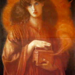 Drawing of Jane Morris by Dante Gabriel Rossetti 1869. Reference for Marina's Muses.