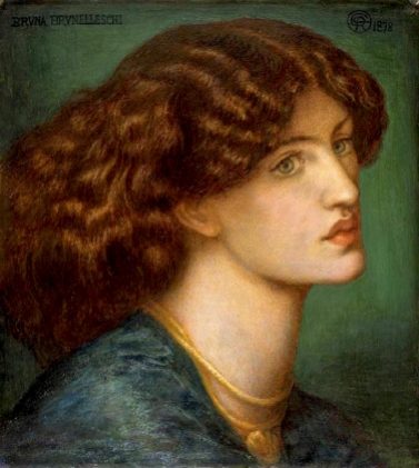 Painting of Jane Morris by Dante Gabriel Rossetti 1878. Reference for Marina's Muses.