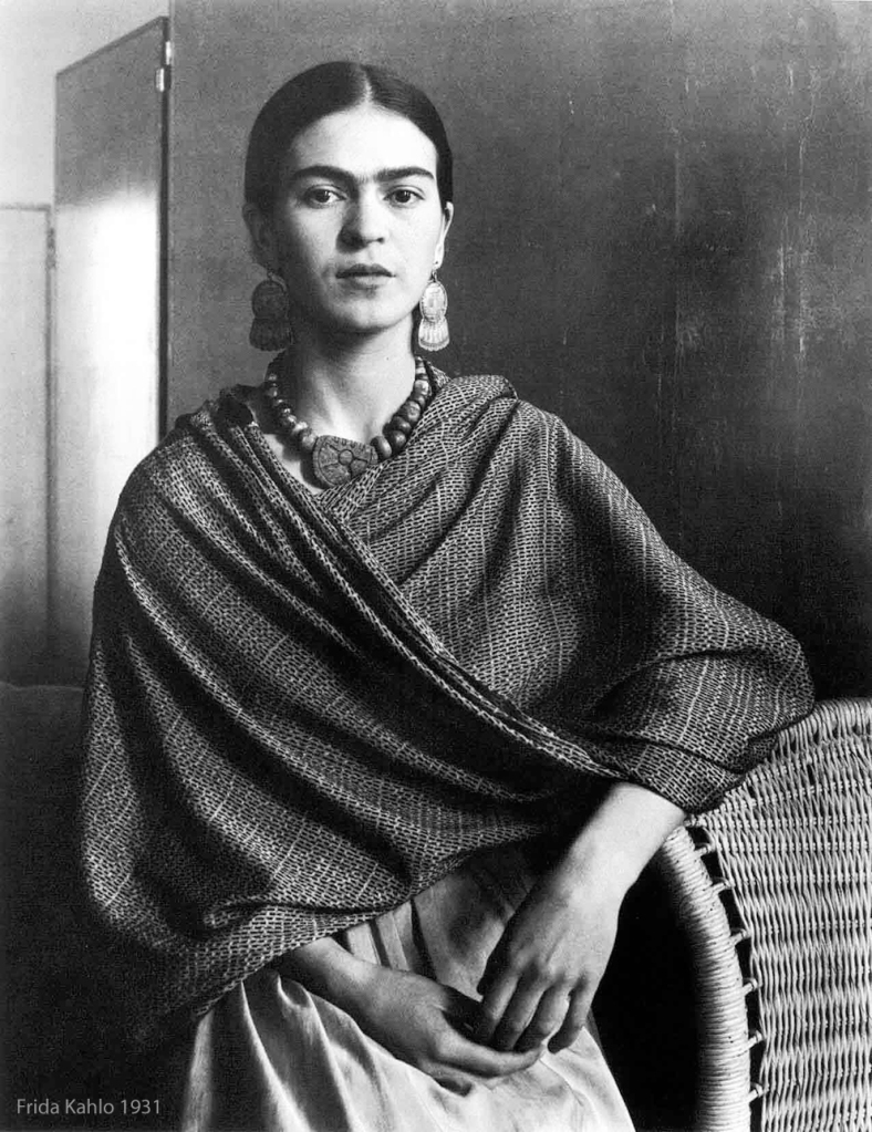 A beautiful young Frida, 1931.