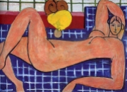 Pink Nude, 1935 Henri Matisse. Lydia Delectorskaya, was the model for this painting.