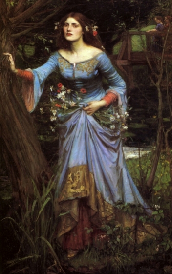 "Ophelia" by John William Waterhouse.