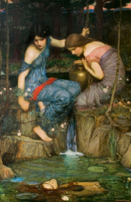 "Nymphs finding the head of Orpheus", 1900, by John William Waterhouse.