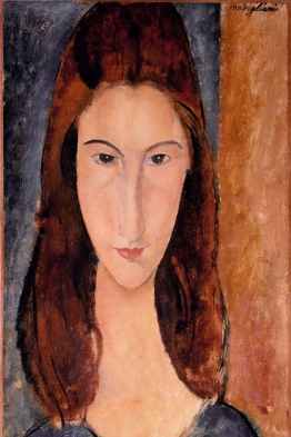Portrait of a young girl, Jeanne Hébuterne.