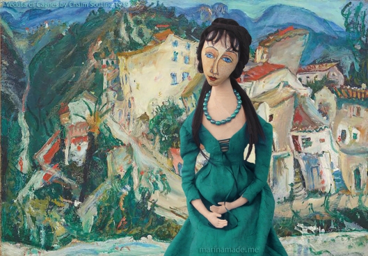 Jeanne Hébuterne was Modigliani's muse and lover, dying tragically young at 21. Jeanne was a talented artist in her own right, yet her life was too short for her creativity to mature. Muse made by Marina Elphick.