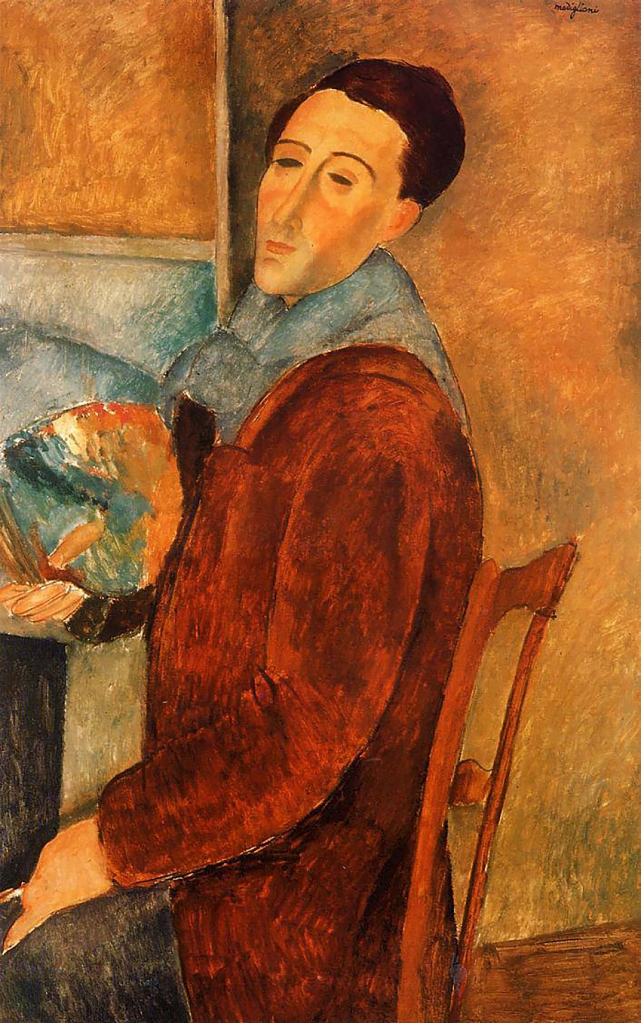 Amedeo Modigliani, Self Portrait, 1919, oil on canvas.