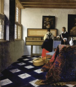 A Lady at the Virginal with a Gentleman, Vermeer 1662-5 Marina's muses aim to educate and inform, appealing aesthetically to art lovers and students. https://marinamade.me/