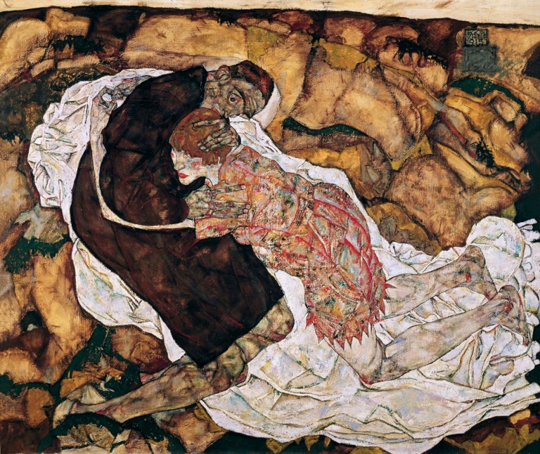 Death and the Maiden, Egon Schiele, 1914-15.
