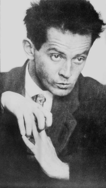 Egon Schiele, photographed by Anton Josef Trčka, 1914