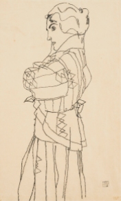 Egon Schiele, Friederike Maria Beer, 1914.