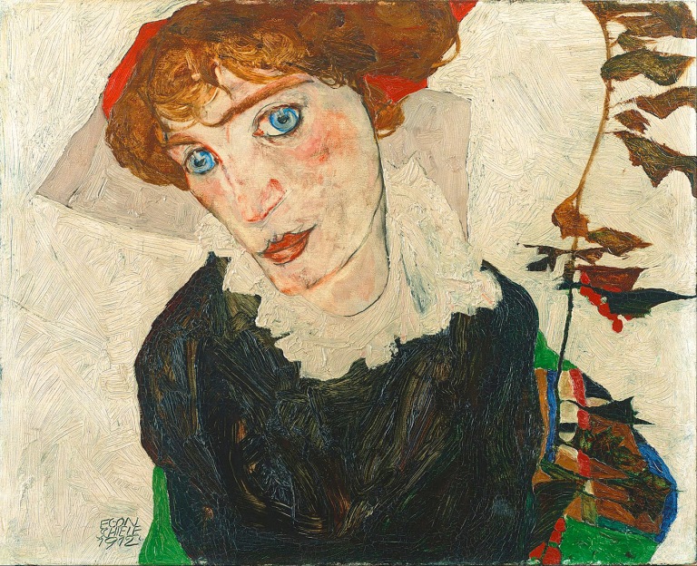 'Portrait of Wally Neuzil', by Egon Schiele, 1912.