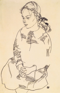 Portrait of Eva Steiner, 1918.