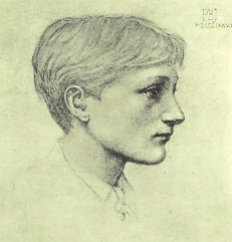 Philip Burne-Jones aged about 17 by Edward Burne-Jones.