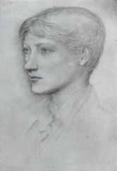 Portrait of the artist's son, Philip by Edward Burne-Jones.