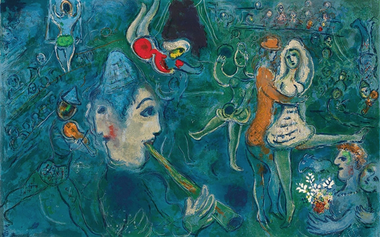Le Cirque by Marc Chagall.