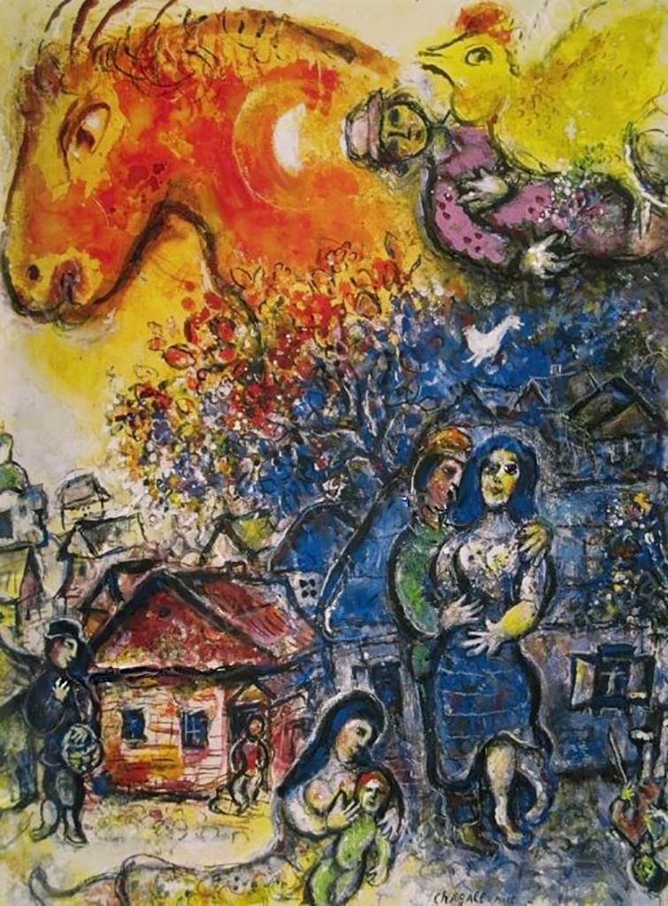 'The Joy of the Village', Marc Chagall.