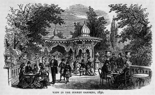 Surrey Gardens 1850